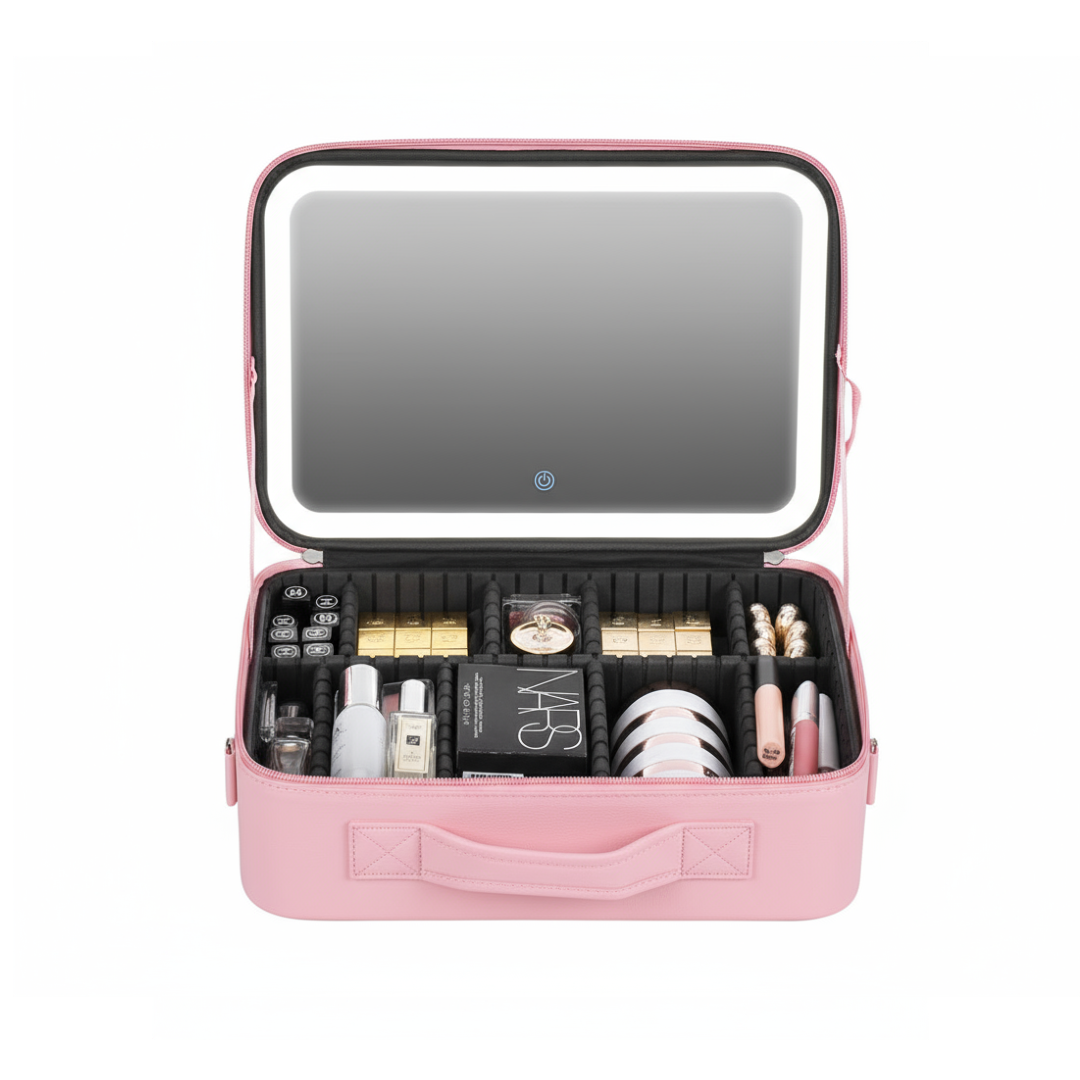 LED Mirror Vanity Case