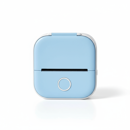 Blue Portable Thermal Printer